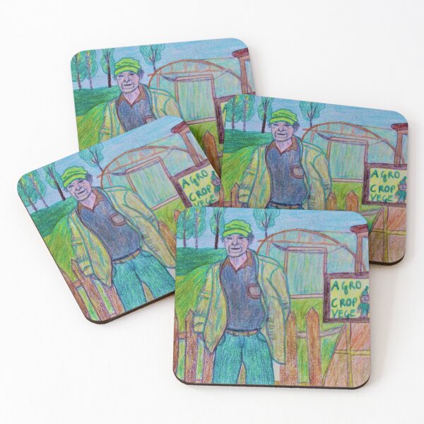 Item preview, Old Farmer, agriculture designed and sold by MartaTerkiewicz.