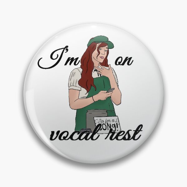 Item preview, TGWDLM- I'm on Vocal Rest designed and sold by NerdyThings.