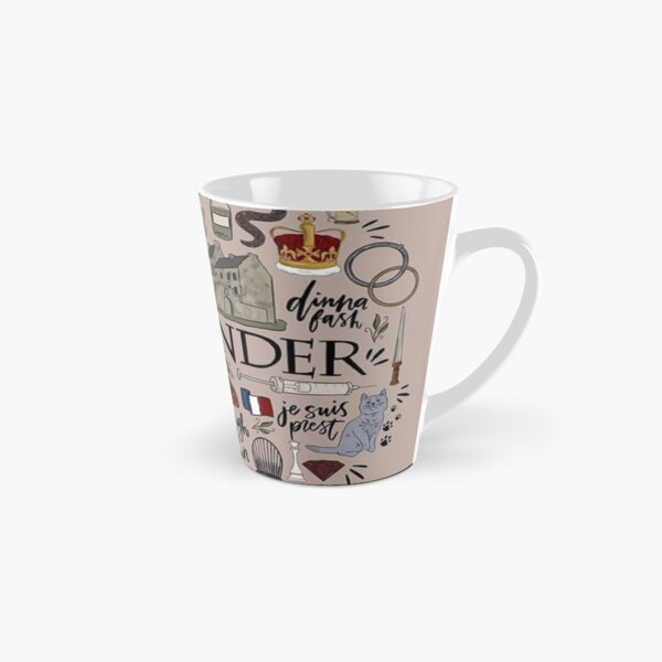 Outlander en typographie Mug long