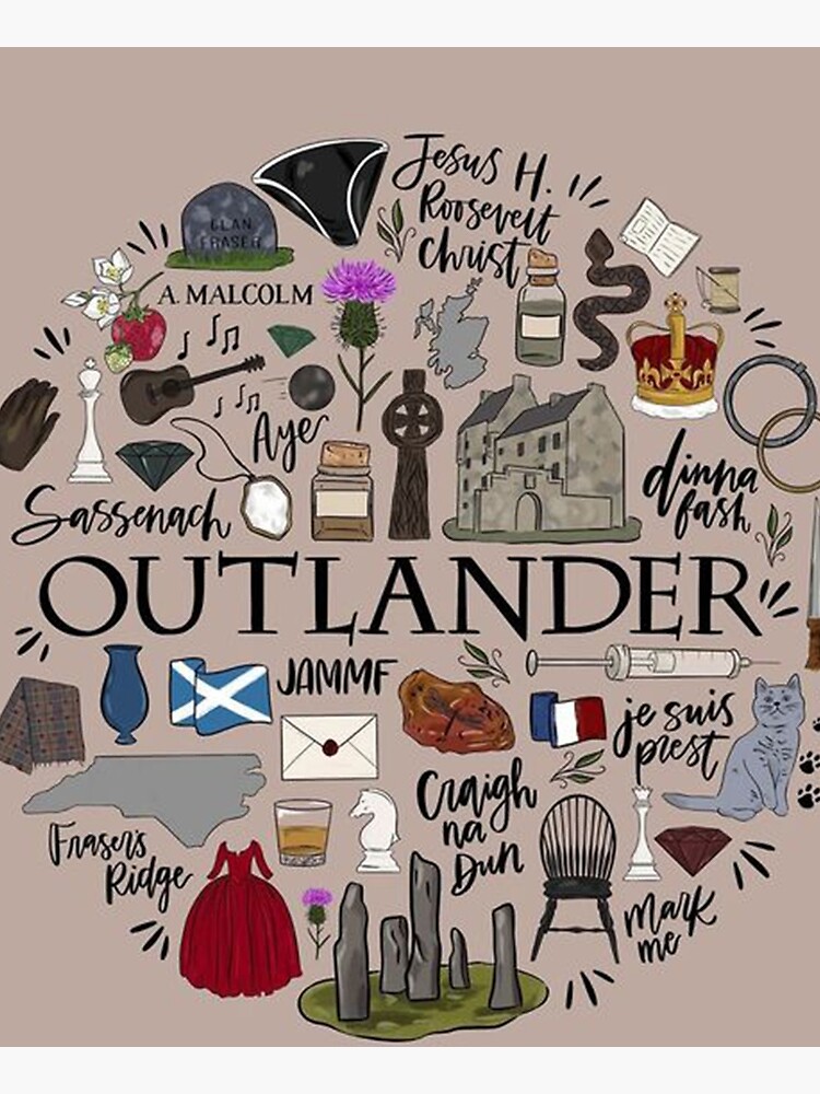 Outlander in Typography by BitOff