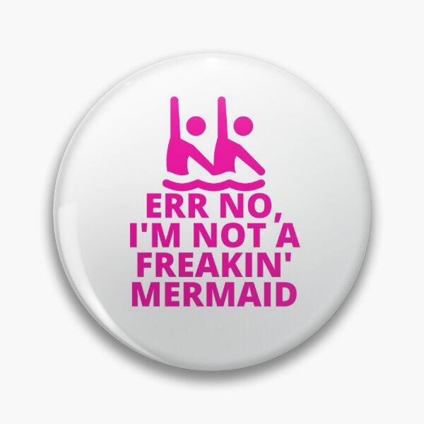 Item preview, Not a Freakin Mermaid.- Funny Synchro Slogan designed and sold by LoveSynchro.