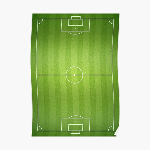 Football Pitch Poster