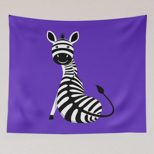 Item preview, SITTING ZEBRA #3 designed and sold by Jean Gregory Evans.