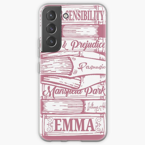 Discover Jane Austen Vintage Book Club Mr. Darcy Fans Literary Quotes Gifts | Samsung Galaxy Phone Case