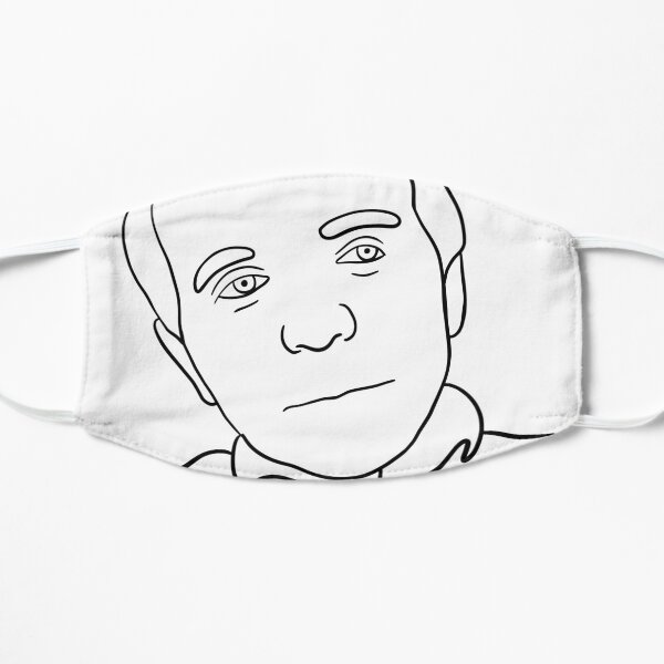 Autocollant Gilles Deleuze Masque taille M/L