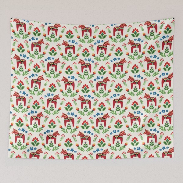 Item preview, Swedish Dala Horses Red designed and sold by Barbara Pixton.