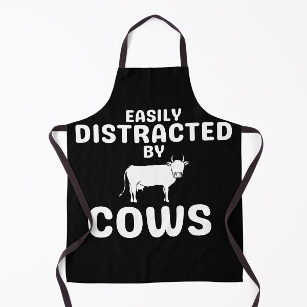 Item preview, easily distracted by cows designed and sold by Tia555.