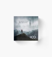 The 100 - More Than Survival Acrylic Block