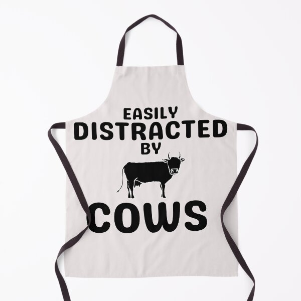 Item preview, easily distracted by cows designed and sold by Tia555.