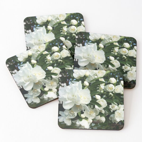 Item preview, Beautiful white flowers in the garden! designed and sold by 360DESIGNING.