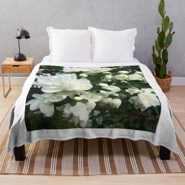 Item preview, Beautiful white flowers in the garden! designed and sold by 360DESIGNING.