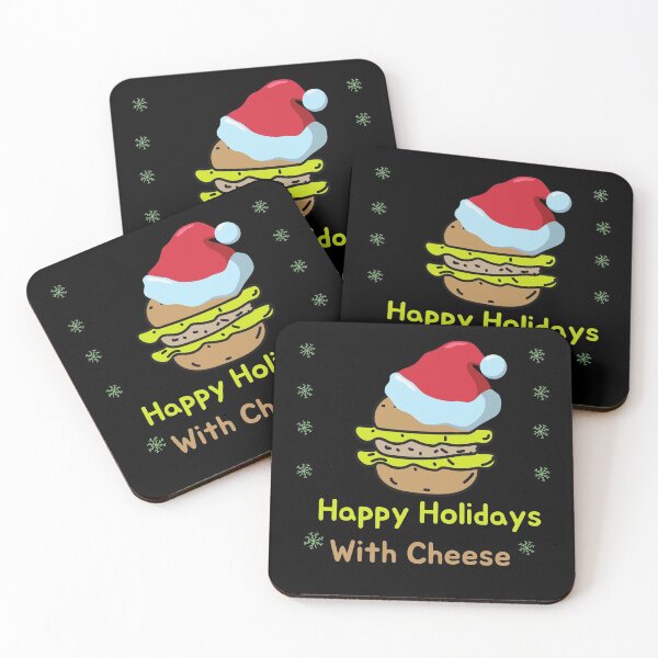 Item preview, Happy Holidays With Cheese designed and sold by le-rose-deals.