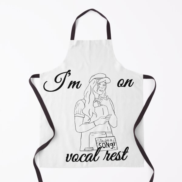 Item preview, TGWDLM- I'm on Vocal Rest- Black and White designed and sold by NerdyThings.