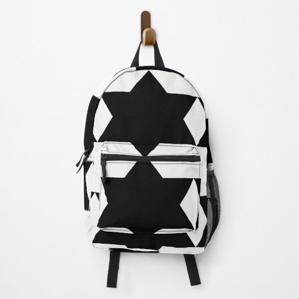 Item preview, Black 6 pointed Star on White designed and sold by Greenwood2112.