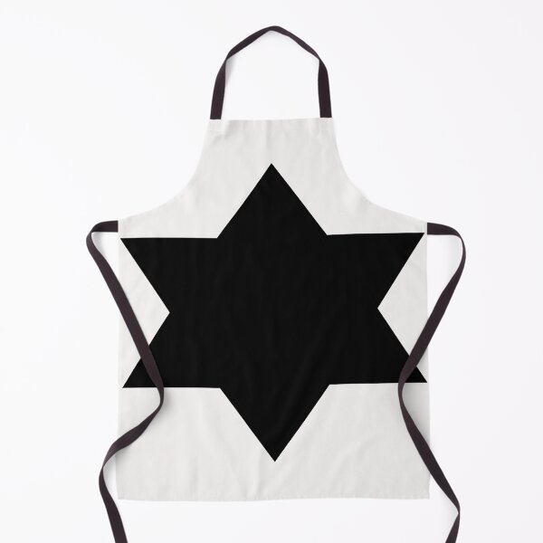 Item preview, Black 6 pointed Star on White designed and sold by Greenwood2112.