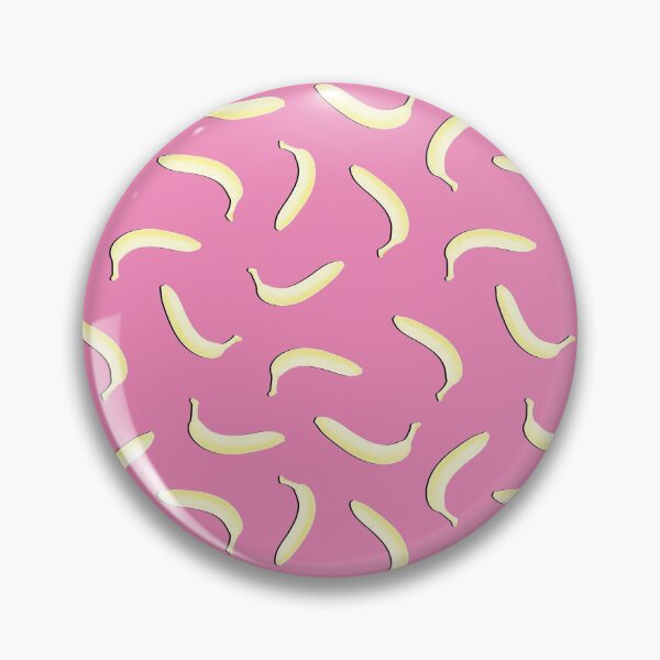 Item preview, Trendy Banana Pattern in Hot Pink & Yellow; Food, Fruit, Modern designed and sold by KearonAlexandra.