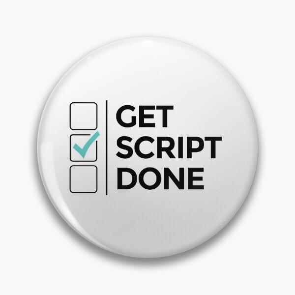 Item preview, Get Script Done designed and sold by scriptblast.