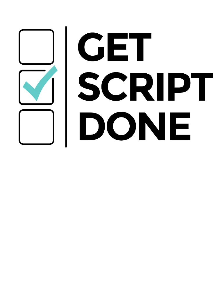 Thumbnail 4 of 4, Boxy T-Shirt, Get Script Done designed and sold by scriptblast.
