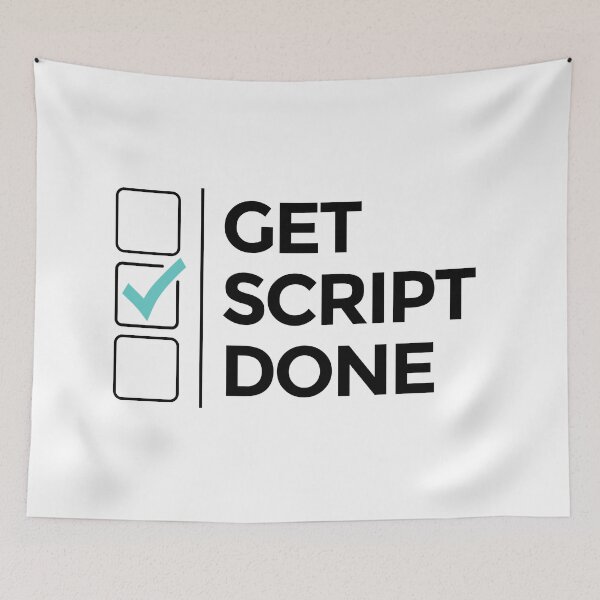 Item preview, Get Script Done designed and sold by scriptblast.