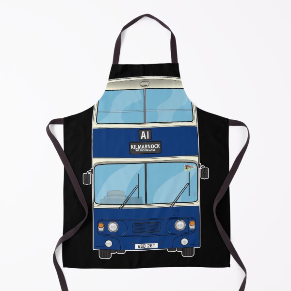 Item preview, A1 Service (Ayrshire Bus Owners) Atlantean Bus ASD26T Kilmarnock 80s 90s  Illustration designed and sold by BFXIII.