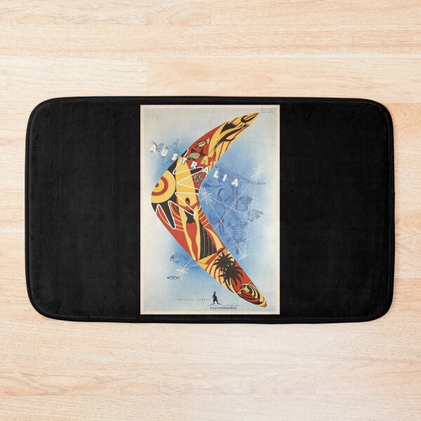 Item preview, retro classic Australia New Zealand poster designed and sold by CorasPosters.