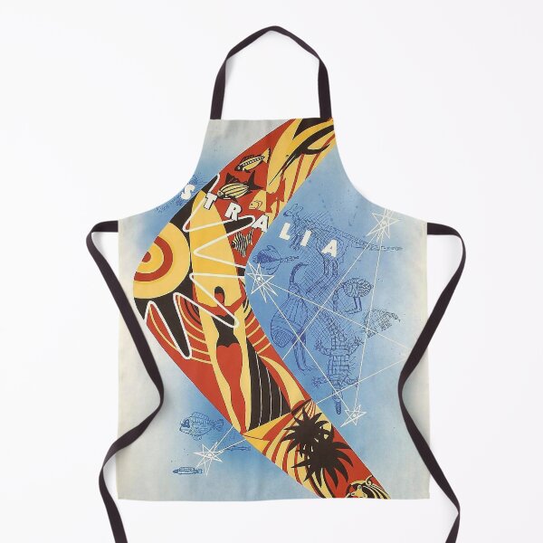 Item preview, retro classic Australia New Zealand poster designed and sold by CorasPosters.