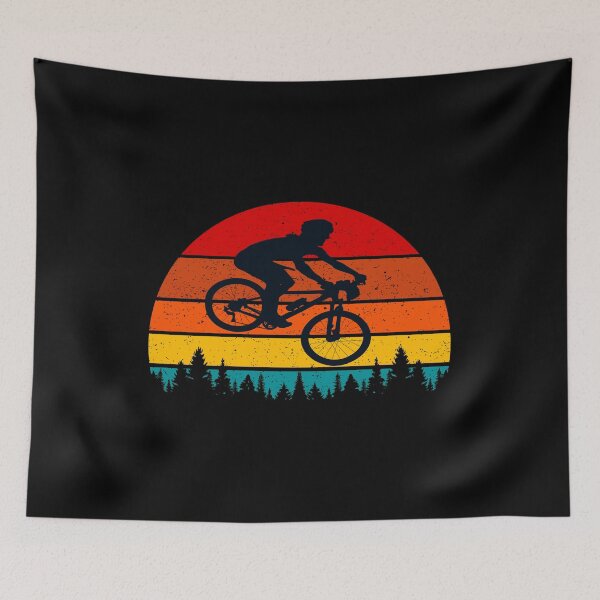 Item preview, Mountain Biker - Vintage Forest designed and sold by HeatherPore.