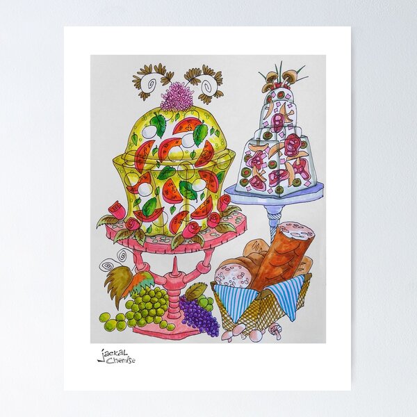 Item preview, Caprese and Antipasto Aspics designed and sold by Michael Jaecks.