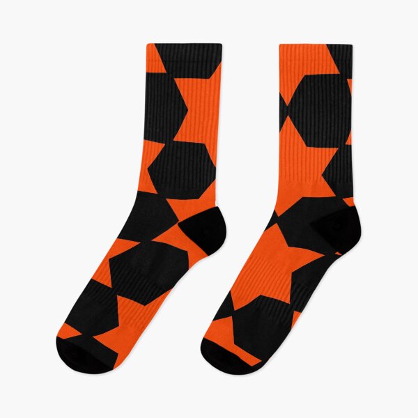 Item preview, Orange 6 pointed Star on Black designed and sold by Greenwood2112.