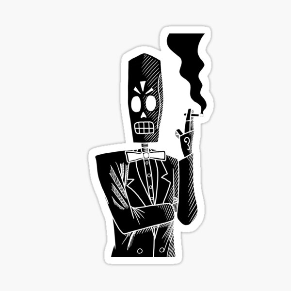 Item preview, grim fandang designed and sold by jnapierr.