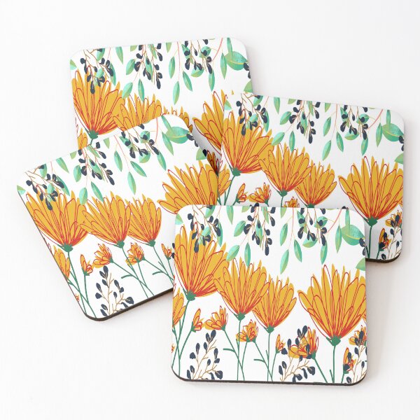 Item preview, Illustrated Flower Field designed and sold by Faheem19.