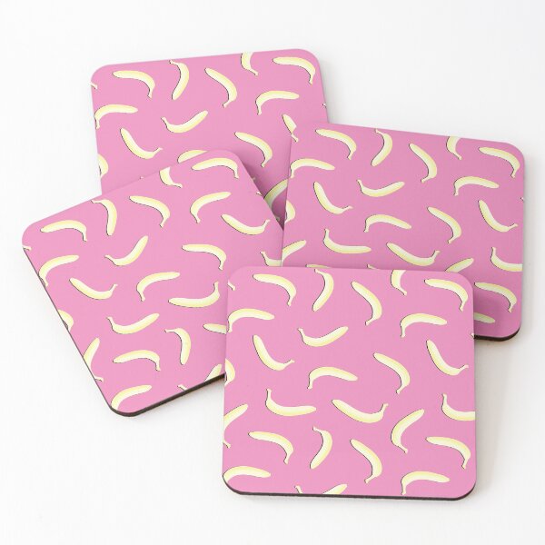 Item preview, Trendy Banana Pattern in Hot Pink & Yellow; Food, Fruit, Modern designed and sold by KearonAlexandra.