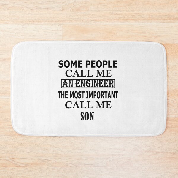 Item preview,  Some People Call Me An Engineer, The Most Important Call Me SON designed and sold by Peace Cyebukayire.
