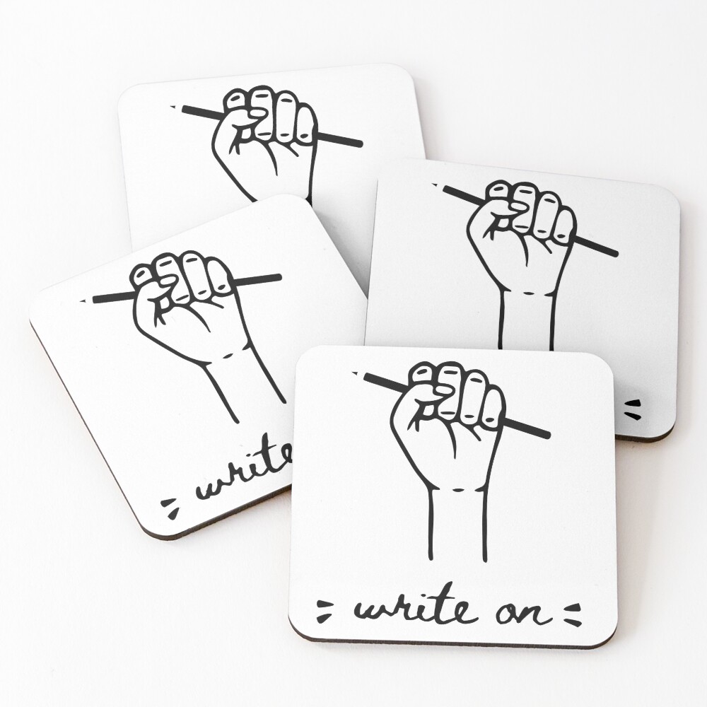 Item preview, Coasters (Set of 4) designed and sold by scriptblast.