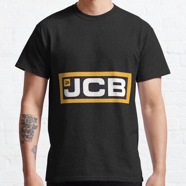 JCB Trade Pro T Shirts Mens Workwear Top Black or Grey T Shirt S-M-L-XL-XXL-XXXL
