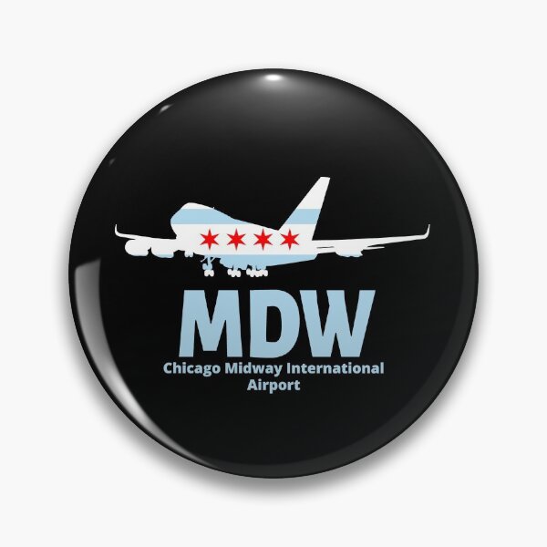 Item preview, Travel Airport Airline Chicago Midway International Airport MDW designed and sold by starshiporion.