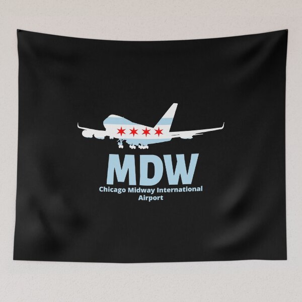 Item preview, Travel Airport Airline Chicago Midway International Airport MDW designed and sold by starshiporion.