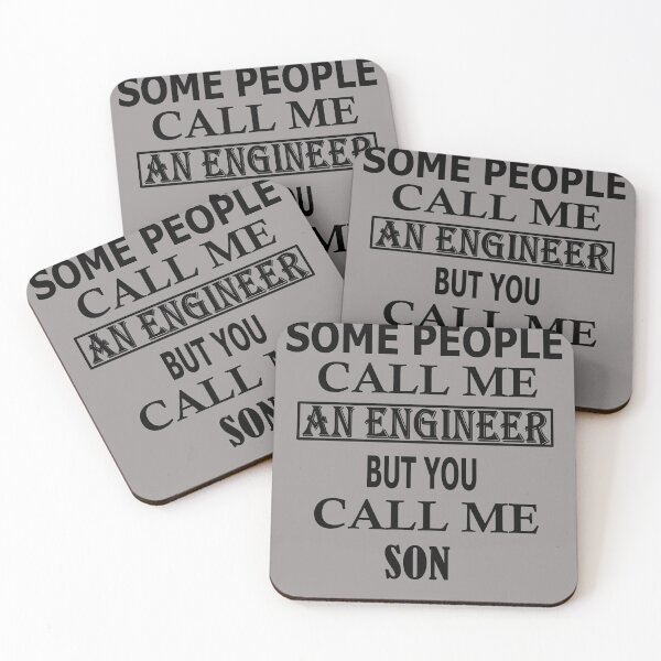Item preview, Some People Call Me An Engineer But You Call Me SON designed and sold by Peace Cyebukayire.