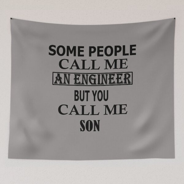 Item preview, Some People Call Me An Engineer But You Call Me SON designed and sold by Peace Cyebukayire.