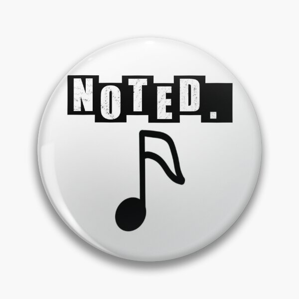 Item preview, Noted Semiquaver - White designed and sold by BusyMonkeys.