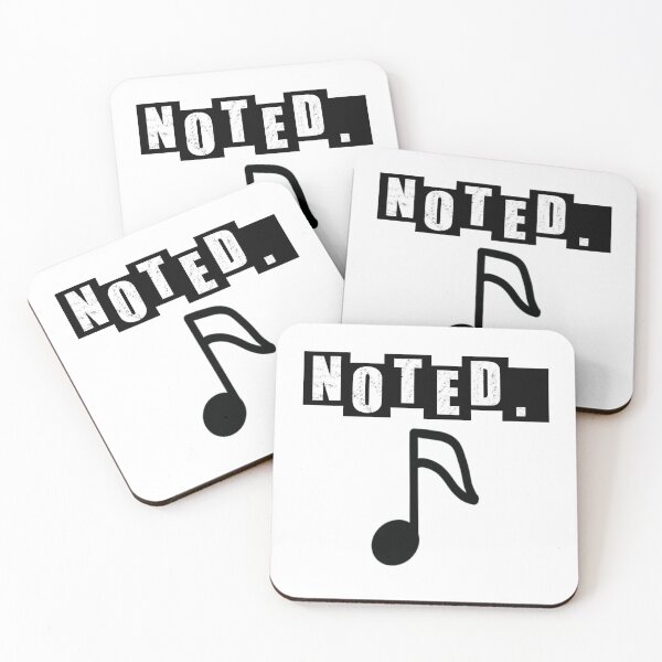 Item preview, Noted Semiquaver - White designed and sold by BusyMonkeys.