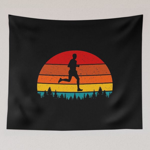 Item preview, Run Free - Runner - Vintage Forest designed and sold by HeatherPore.