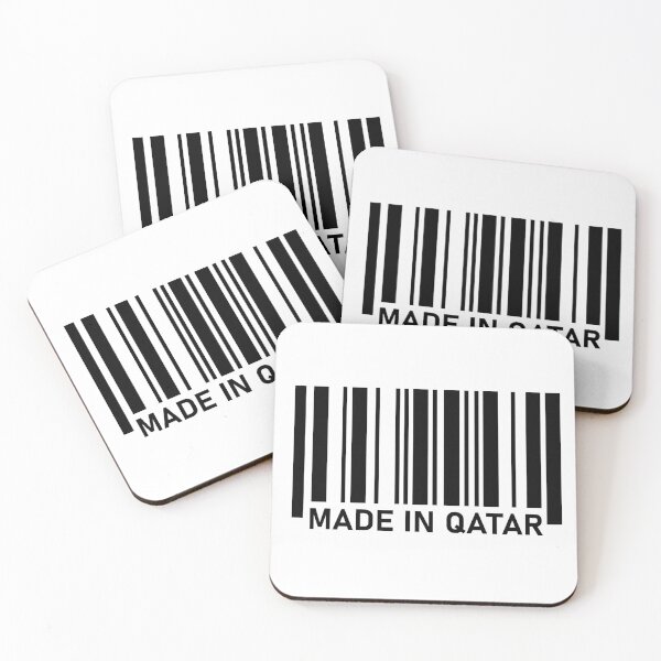 Artikelvorschau, MADE IN QATAR Barcode entworfen und verkauft von ABGdesigns.