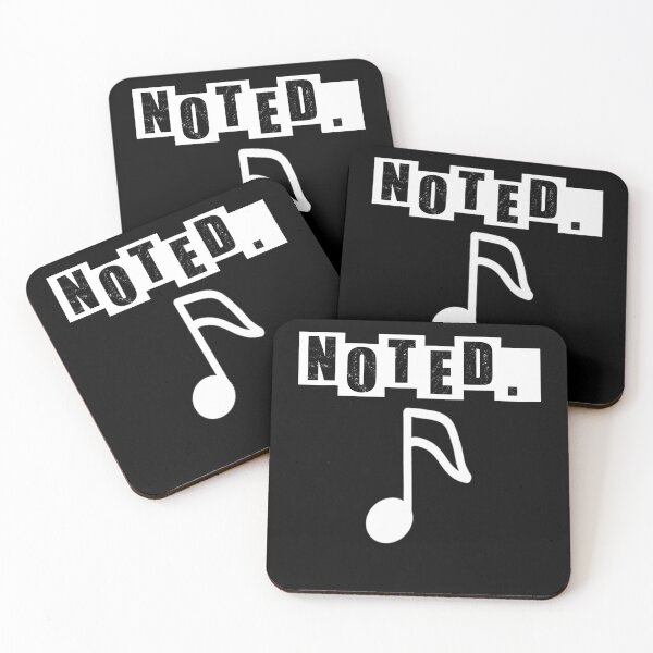 Item preview, Noted Semiquaver - Black designed and sold by BusyMonkeys.