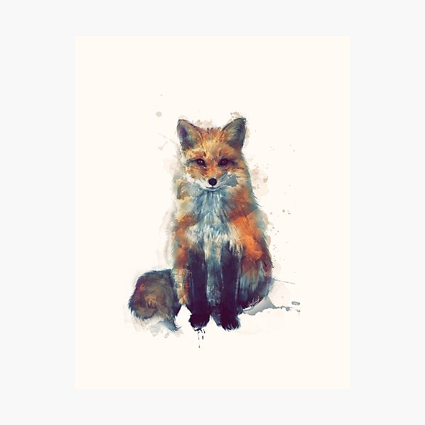Aperçu de l'œuvre Renard créée et vendue par Amy Hamilton.