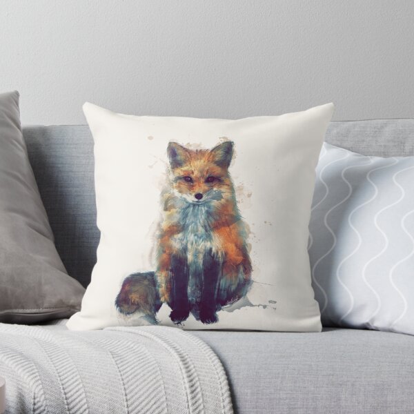 Fox Throw Pillow