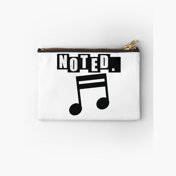 Item preview, Noted Semiquaver - Double - White designed and sold by BusyMonkeys.