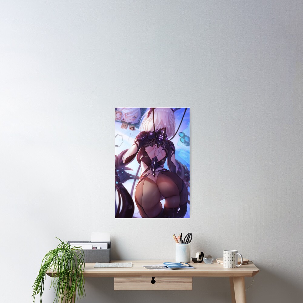 Pilot 2B | Nier Automata Poster