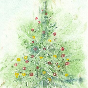 Artwork thumbnail, Kerstkaart 3 by Rudi Bloes