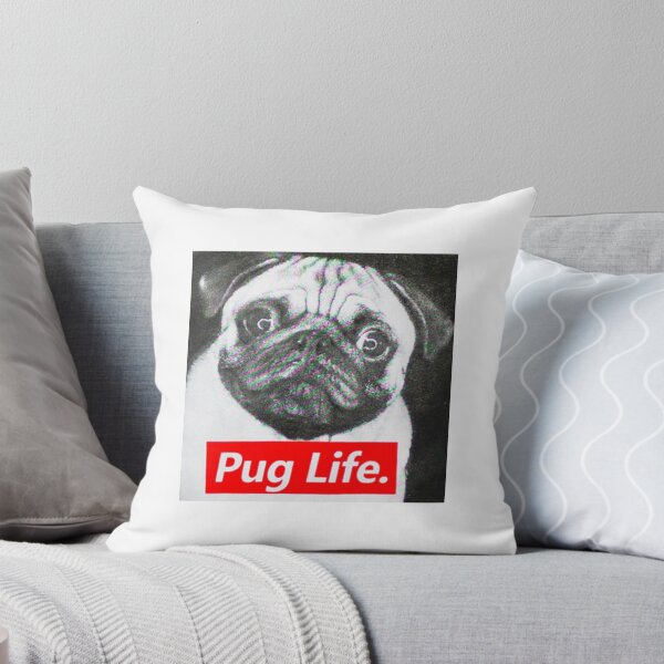 Item preview, Vida Pug designed and sold by benjipillow.